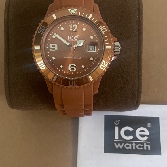 Ice watch silicone band, color brown - Picture 9 of 10